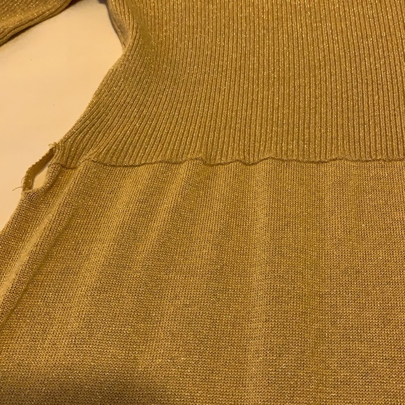 Free People Gold Belted Casual Dress - Picture 6 of 16